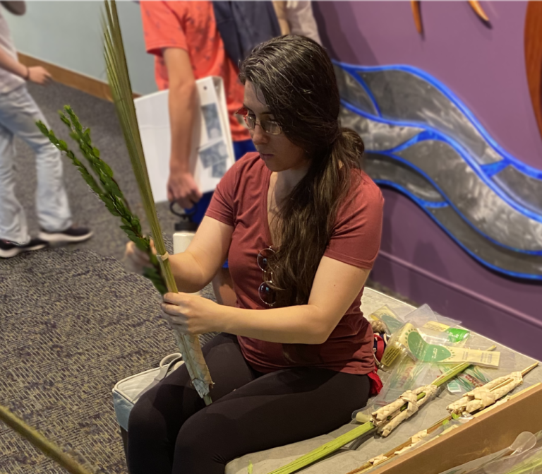 Lulav unpacking
